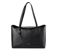 Coccinelle Thess Schultertasche Leder 45 cm schwarz