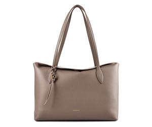 Coccinelle Thess Schultertasche warm taupe Damen