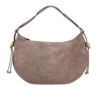 Coccinelle Thess Suede Bim - Schultertasche 38 cm (warm taupe)