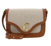 Coccinelle C-Me Canvas Handbag Natural/Cuir