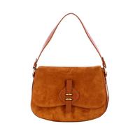 Coccinelle Mavery Suede Schultertasche cognac, Rauleder, Damen