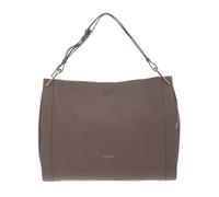 COCCINELLE Wallace Shoulderbag Double Grainy Leather Warm Taupe / Rosette