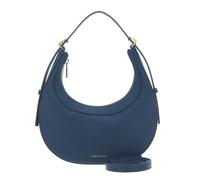 COCCINELLE Whisper Grained Leather Mini Bag Deep Blue