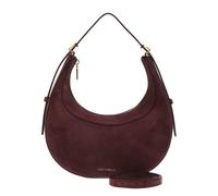 COCCINELLE Whisper Mini Bag Suede Leather / Grained Leather Berry