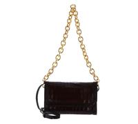 COCCINELLE Wyrna Croco Shiny Soft Crossbody Bag Vintage