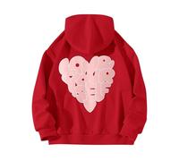 Cocila Angebot des Tages Blitzangebot Hoodie Damen Mit Glitzer Sweatshirt Mit Kapuze Damen Winter Sweatjacke Damen Regenbogen Pullover Damen Fleecepullover Damen Oversize Danenkleidung Sale Sale