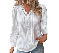 Cocila Angebote des Tages Heute Damen Langarm Oberteil Tunika Damen Große Größen 50 Schwarzes Langarmshirt Mit Ausschnitt Damen Longbluse Weiss Winter Damen Pullover Damen Shirts Sommer Sale