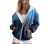 Cocila Angebote des Tages Sale Gruener Hoodie Damen Pullover Damen Kapuzen Sweatshirt Damen Navy Bunt Gestreifter Pullover Oversize Jacke Damen Beige Langarmshirt Damen Duenn Letzte Bestellung