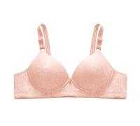 Cocila Atmungsaktiver Bügellose Womens Daily Solid Sexy Gathered Bra Straps Breast Cup Underwear Bikini Damen Sport BH Große Brüste Starker Halt Kurve Bügelloser 90E Ohne Bügel Spitzen Bustier