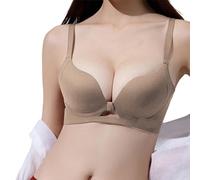 Cocila BH Bügel Damen Ohne Bügellose Und Figurformende BHS Für Schwanger Kleidung Balconette BH, Gepolstert, Bustier Baumwolle Gepolstert Größe A Mit Tiefem Rückenausschnitt Schmetterling Rücken