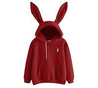 Cocila Black of Friday Angebote 2024 Damen Hoodie Rot Damen Oversize Fleecejacke Damen Lang Mit Kapuze Weihnachtssweater Damen Zwillingsherz Pullover Pinker Oversize Pullover Meine Bestellungen