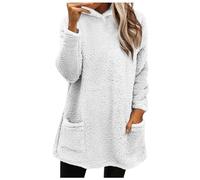 Cocila Black of Friday Angebote 2024 Damen Oversize Hoodie Damen XXL Gelber Kapuzenpullover Damen Sweatmantel Damen Lang Pullover Damen Mit Motiv Pullover Damen Oversize Mein Bestellung Sale
