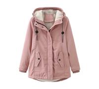 Cocila Black of Friday Angebote 2024 Damen Softshellmantel Für Damen Winter Parka Damen Womens Winter Coat Softshelljacke Mädchen 158 Wasserdichter Steppmantel Damen Damen Große Größen Sale