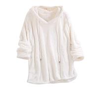 Cocila Black of Friday Angebote 2024 Damenmode Zipper Hoodie Damen Oversized Hoody Teenager Maedchen Rote Sweatshirt Jacke Damen Pluesch Pullover Damen Eng Meine Bestellung Sale