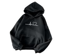 Cocila Black of Friday Angebote 2024 Drucker Hoodie Kinder Schwarz Kapuzenpullover+Für+Damen Sweatshirt Glitzer Damen Weihnachtspullover Lustig Damen Meine Bestellungen Anzeigen