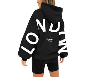 Cocila Blitzangebote des Tages Heute Befristet Hoodie Mit Zipper Damen Cardigan Kapuze Damen Sweatshirt Uni Damen Pullover Mit Streifen Damen Oversized Tshirt Print Letzte Bestellung
