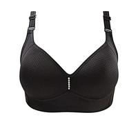 Cocila Damen Bustier Spitze BH Ohne Bügel -Up-BH Für Frauen BHS Bügel-Büstenhalter Unterbrust Schwitzschutz Balconette BH, Gepolstert, Baumwolle Gepolstert Größe A Mit Tiefem Rückenausschnitt