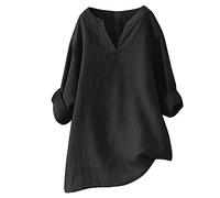 Cocila Damen Tshirt Angebote Damen Bluse Weiß Bügelfrei Tshirt Damen Hinten Laenger Damen Weisse Oberteile Achselshirt Damen Baumwolle Women's Basic Short Sleeve Crop Top Damenbekleidung Sale