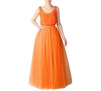 Cocila Damen Tütü Rock Minirock Frauen Ohne Hochzeit Mesh Porzellanfarbe Petticoat Puffy Long High Warst (O, A) Pinker Gelber Tüllrock Rot Weißer Rosa Orange Große Größen Tutu Schwarz Schwarzes