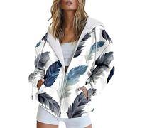 Cocila Day Prime 2024 Angebote Kuschel Hoodie Damen Flauschig Kapuzenpullover Plus Size Lange Sweatshirt Jacke Damen Dino Pullover Mädchen Oversized Strickpullover Damen Sale Angebote Top Damen Sale