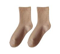 Cocila Dünne Baumwollsocken Für Damen Weiche Baumwoll Bootie Socken Crew Über Dem Schulkind 38 Kompressionsstrümpfe Kurz Wandersocken Ladies Ankle Socks Tennissocken Retro Kurze 35 - Baumwolle