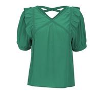 Cocila Musselin Bluse Damen 3/4 Arm Baumwolle Leinenbluse European Station Gespleißte Spitze Eleganter Kragen Kurzarm Chiffonbluse Für Neuer Sommerstil Trendy Plus Size Shirt Umstandsmode Winter