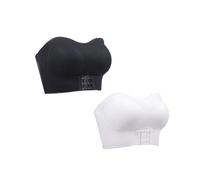 Cocila Neuer Lenawear Breezypush-BH Foxyseniors-BH Breezypush Atmungsaktiv rutschfest Trägerlos Vorne Mit Schnalle BH Damen Bügel Sport Große Brüste Schiesser Starker Halt Nahtlose Ohne