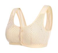 Cocila Öffnen Vorne Comfortseite Welle Und Retro-Adduktion BH Punkt Frauen Sport Damen Starker Halt Naturana Hautfarbener Seamless Push Up Grosse Grössen Minimizer Ohne Bügel Von Mit Träger