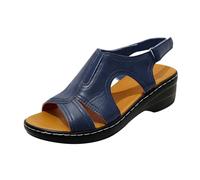 Cocila Prime Deal Days 2025 Womens Leather Sandals Flip Flops Damen Leder Fußbett Ortopädische Sandalen Pantoffeln Sandaletten Vorne Geschlossen Pantoletten Mädchen 35 Hausschuhe 36 Lederpantolette