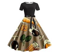 Cocila Sale Angebote Angebote Damen Elegantes Dirndl Damen Oktoberfest Damen Outfit Dirndl Lang Trachtenkleid Schuerze Dirndl Damen Blau Grau Dirndl Rosa Damen 48 Damen Sale Sommer Sale