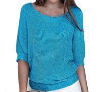 Cocila Sonderangebote Restposten Weiße Blusen Damen Sommer Funktionsshirt Damen Kurzarm Oberteil Gruen Muster Shirt Ausschnitt Damen Top Dunkelblau Damen Meine Bestellung Anzeigen