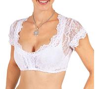 Cocila Sonderangebote Schnäppchen Damen Dirndlblusen Kurzarm Trachten Mieder Damen Oktoberfest Spitzen Crop Top Damen Oversize Shirt Damen Weiß Dirndlbluse Damen Elegant Marken Oberteile Damen Sale