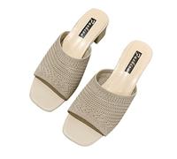 Cocila Tagesangebote Sale Summer Sandals Women Flip Flops Damen Schwarz Halboffene Sandalen Orthopädische Pantoffeln Offene Sandaletten Pantoletten Winter Hausschuhe Ledersohle Pantolette Mit