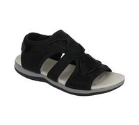 Cocila Tagesangebote Sale Women'S Wide Fit Sandals Leder Flip Flops Damen Sandalen Sommer 42 Pantoffeln Sandale Mit Wechselfussbett Pantoletten 37 Jungen Hausschuhe Keilabsatz Pantolette Blau Black