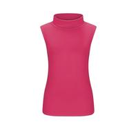 Cocila Tank Top Damen Sommer Tee Womens Fit Turtleneck Slim Blouse Shirt Sleeveless Solid Women's Features: Bluse Sexy (Hot Pink, XXXXXL) Schwarz Blusentop Party Weiße Tops Für Elegant Blusen