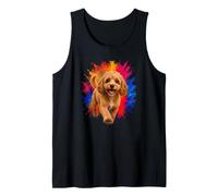 Cockapoo Bunte Splash Art Hund Tank Top