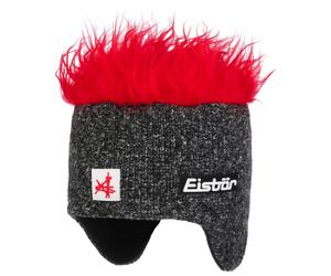 Cocker Skipool Ski Austria Mütze by Eisbär anthrazit-rot One Size