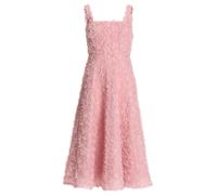 SWING - Cocktailkleid aus Blütenstoff mit Karree-Ausschnitt vintage pink - Gr. - 38