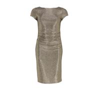 Cocktailkleid aus foliertem Jersey Gold 44