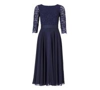 Cocktailkleid aus Spitze und Chiffo 46