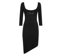 Cocktailkleid PHILIPP PLEIN "Fatale", Damen, Gr. M, US-Größen, schwarz (02, schwarz), Stoff: 22% Polyester, 70% Viskose, 8% Elasthan. Besatz: 100% Glas, Kleider (10926738-M) 02, schwarz