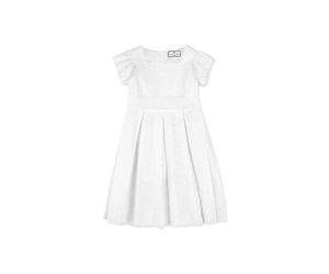 Cocktailkleid PHILIPP PLEIN "Tageskleid", Damen, Gr. 10, EURO-Größen, weiß (01, weiß), Obermaterial: 100% Baumwolle. Füllung: 100% Baumwolle, Kleider (98437249-10) 01, weiß