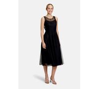 Cocktailkleid VERA MONT "Damen figurbetont", Damen, Gr. 44, Normalgrößen, schwarz, Tüll, Obermaterial: 100% Polyester. Futter: 100% Polyester, festlich, ausgestellt kurz, Rundhals, Kleider, Nahtführun