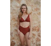 Coco Malou High-Waist Bikinihose Matilda Rot (Zimt) S