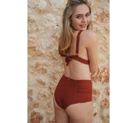 Coco Malou High-Waist Bikinihose Matilda Rot (Zimt) XL