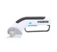Cocoarm Schnurlose Elektrische Schere, Wiederaufladbarer Stoffschneider mit LED-Licht, Robust für Kunsthandwerk und Leder, Ergonomisches Design