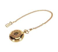 Cocoarm Vintage Skelett Mechanische Taschenuhr mit Kette, Leuchtendes Steampunk-Design für Männer und Frauen, Klassische Römische Ziffern, Retro-Geschenk