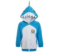 CoComelon Hoodie, Baby Shark Kapuzenjacke, Jungen Novelty Dress Up Reißverschluss-Hoodie, Säuglings-Jumper, 3D-Mantel. 12-18 Monate