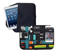 Cocoon GRID-IT - 8" iPad Mini Hülle & Organizer mit elastischen Bändern / Organizer für Aktentasche / Schutzhülle für Tablets / Organisationssystem mit Reißverschluss - Schwarz / 26,6 x 2,7 x 18,8 cm