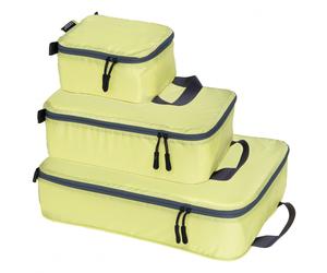Cocoon - Packing Cube Light - Discrete Set - Packsack, Gr. 35 x 26 x 8 cm, gelb (WildLime)